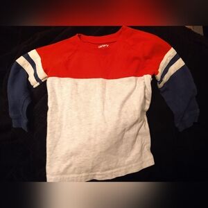 Carter's Red, White, and Blue Long Sleeve Tee